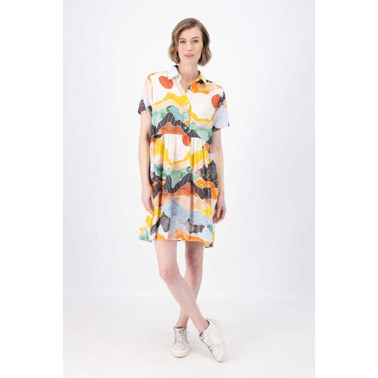 Olga de Polga Vista Villa Dress Orange
