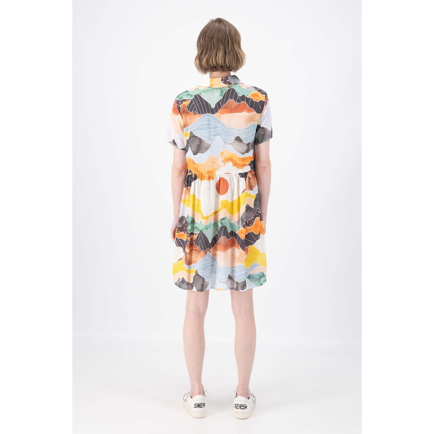 Olga de Polga Vista Villa Dress Orange
