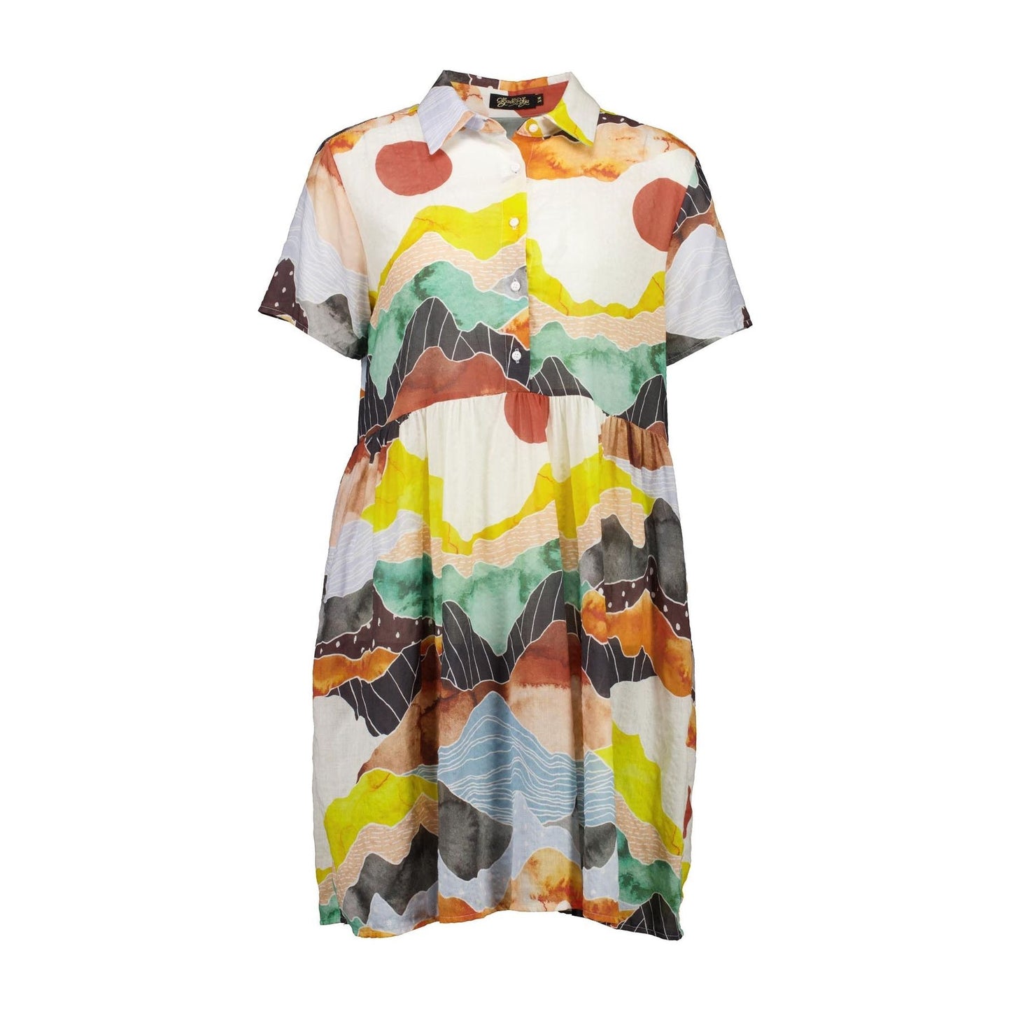 Olga de Polga Vista Villa Dress Orange