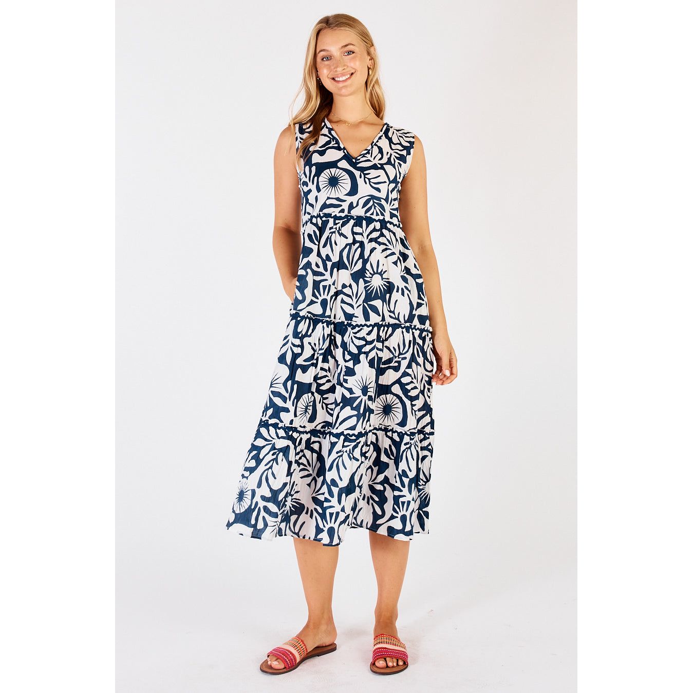 Lula Life Laiken Tiered MIDI (lagoon or white)