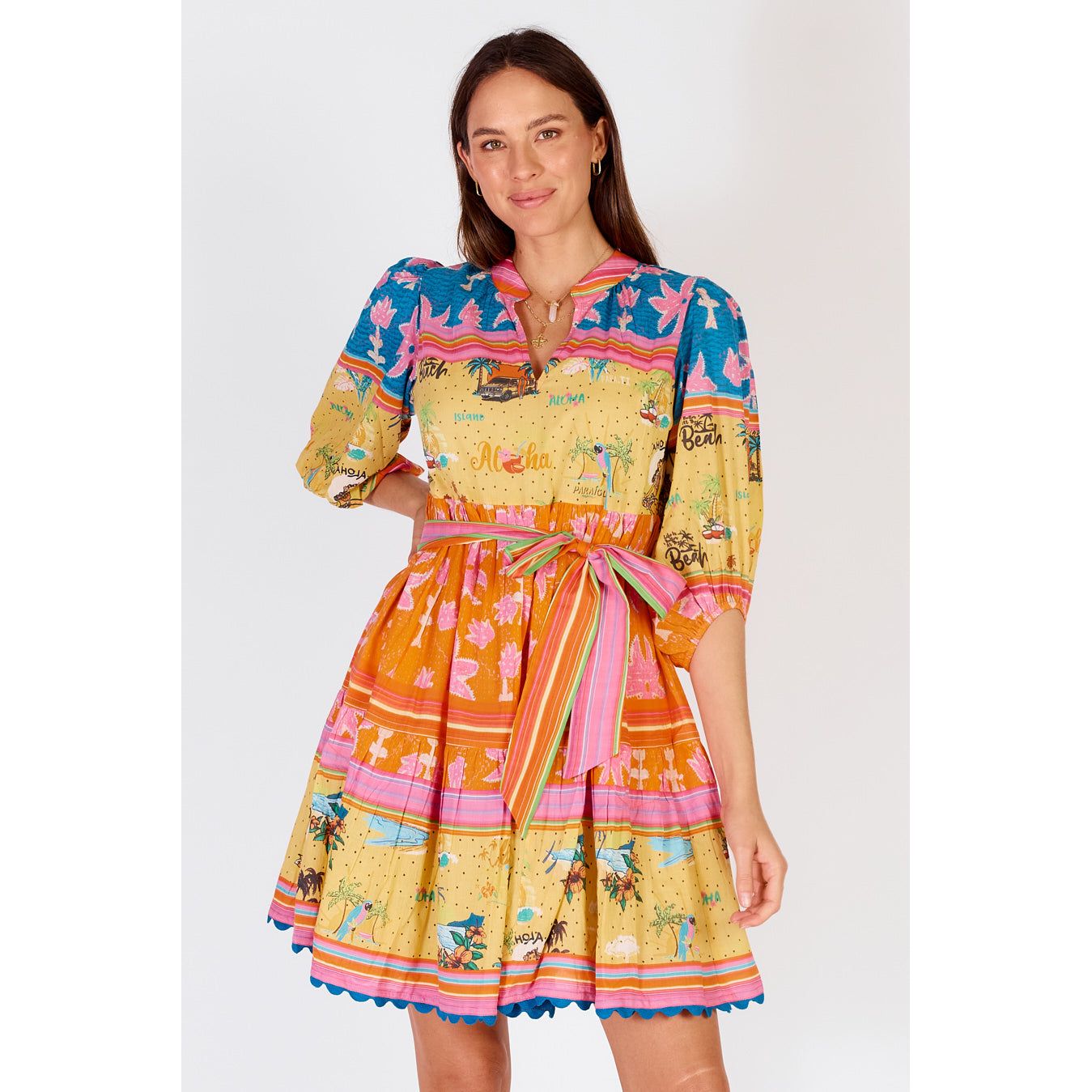 Ruby yaya Ohana Dress Yellow