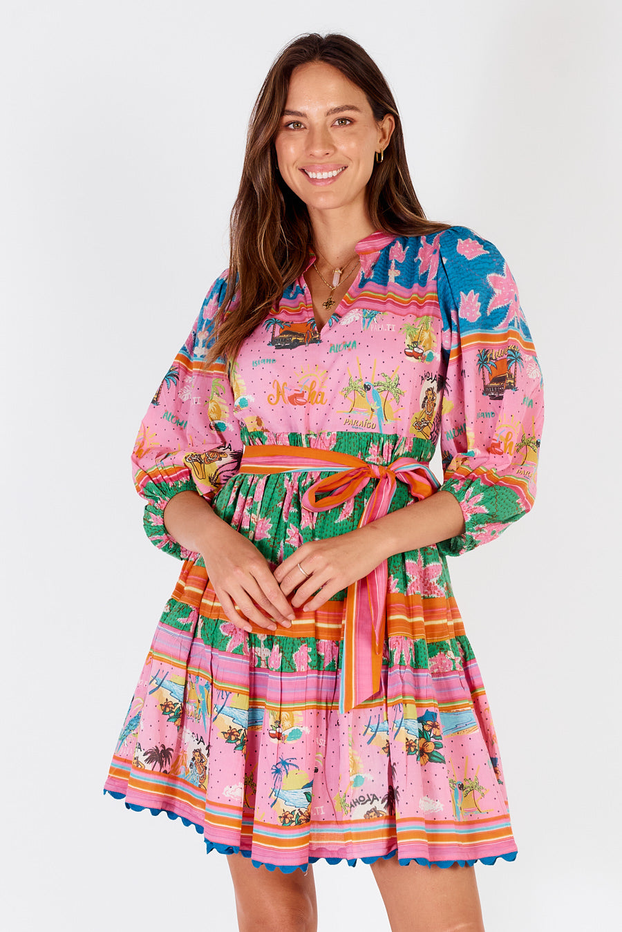 Ruby yaya Ohana Dress Pink