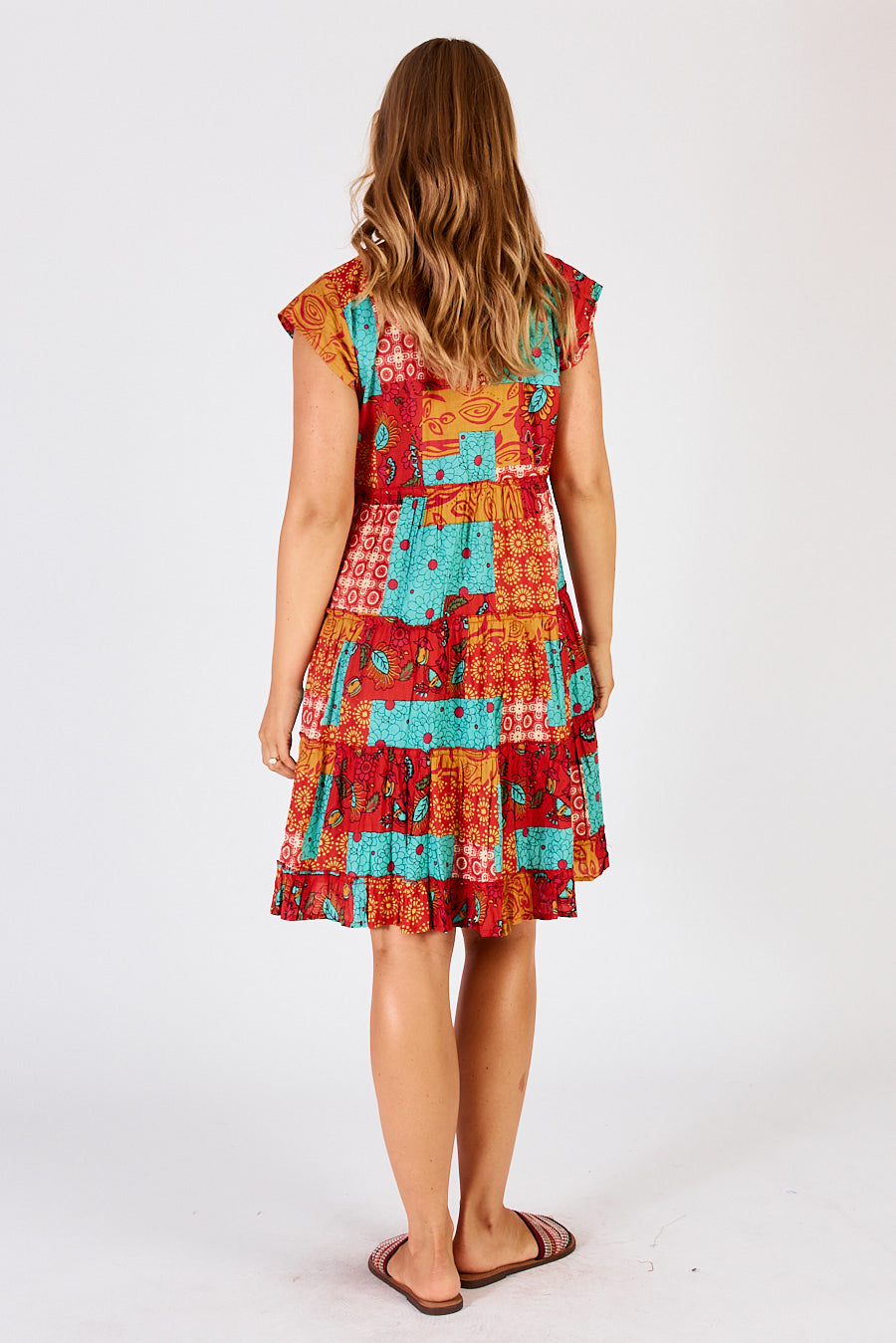 Lula Life Hattie Dress Flame