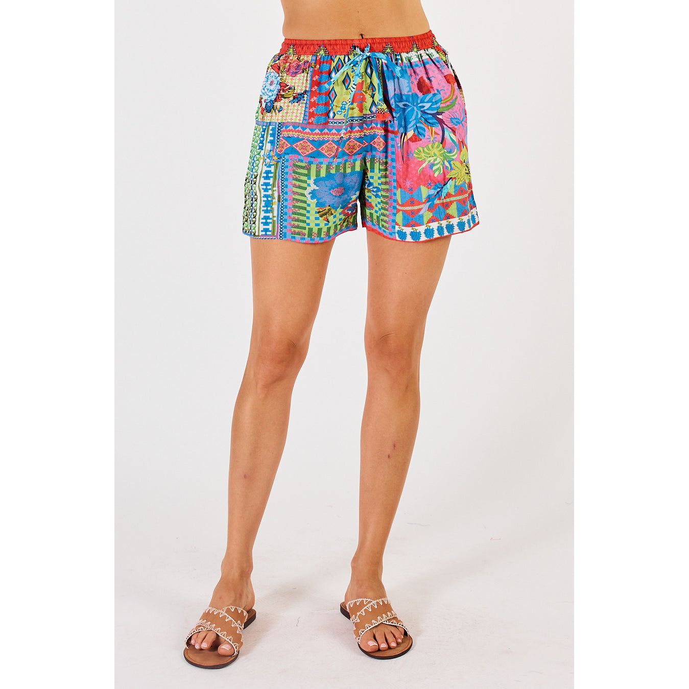 Lula Life Vivone Shorts Lime