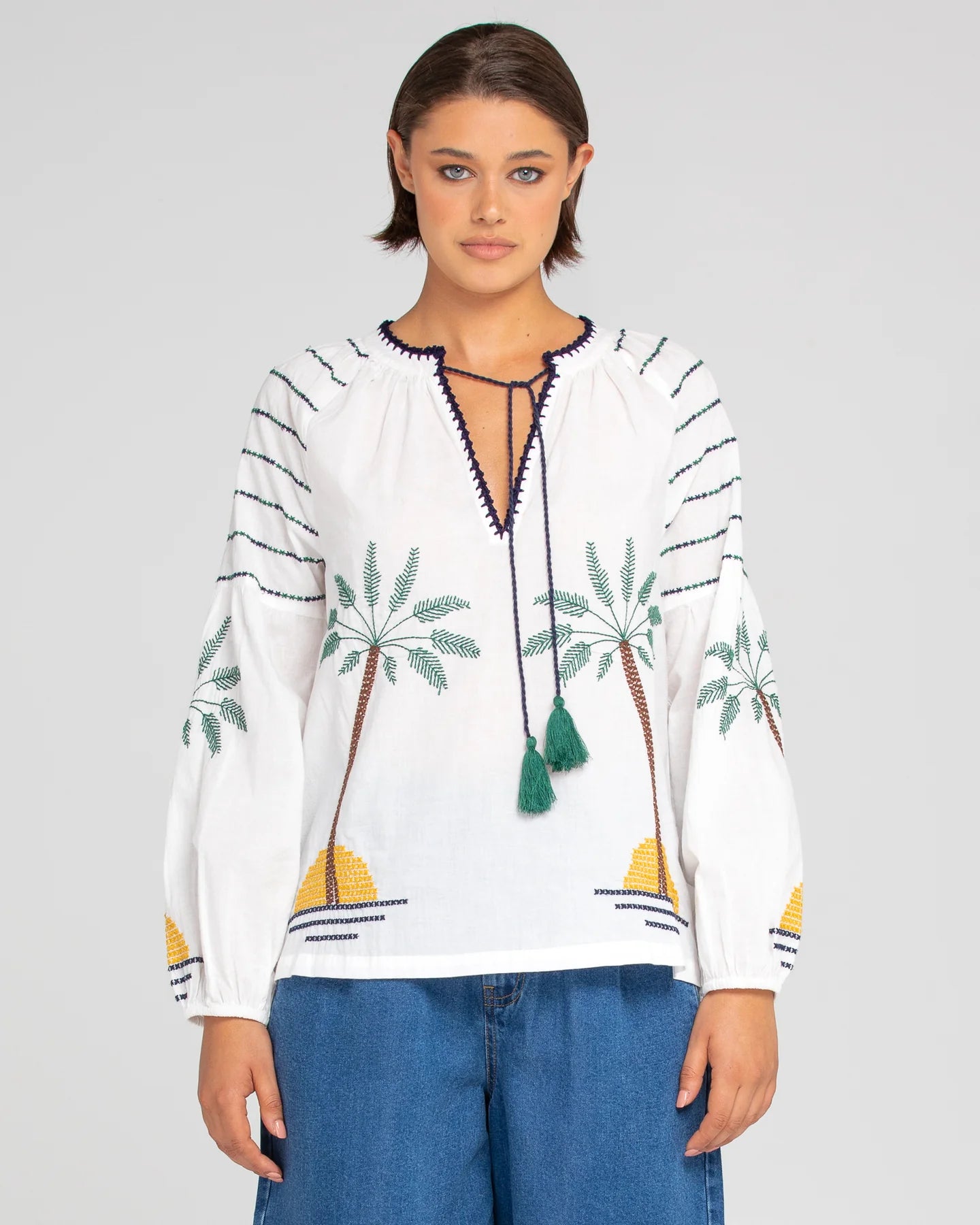 Boom Shankar Palm Shirt