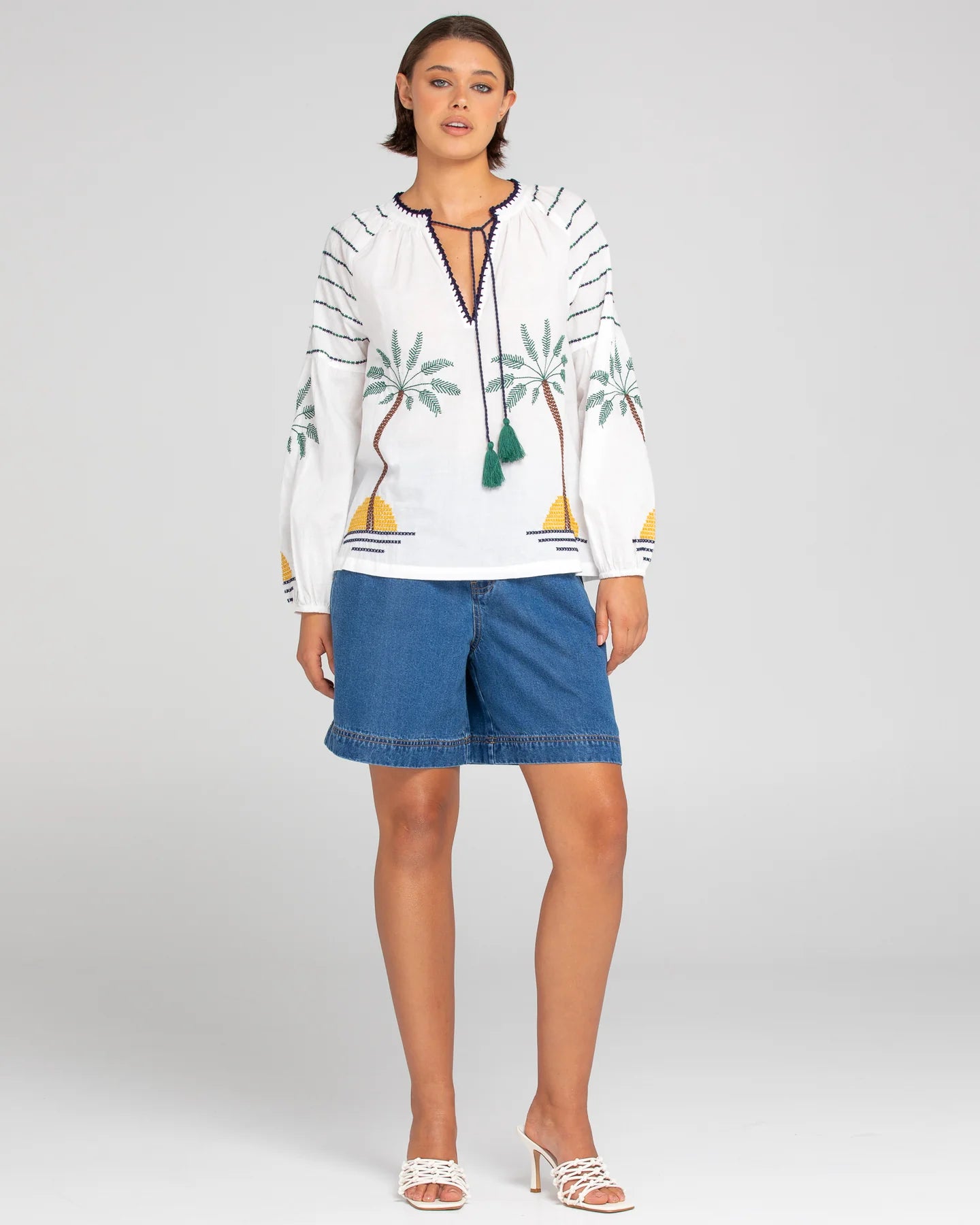 Boom Shankar Palm Shirt
