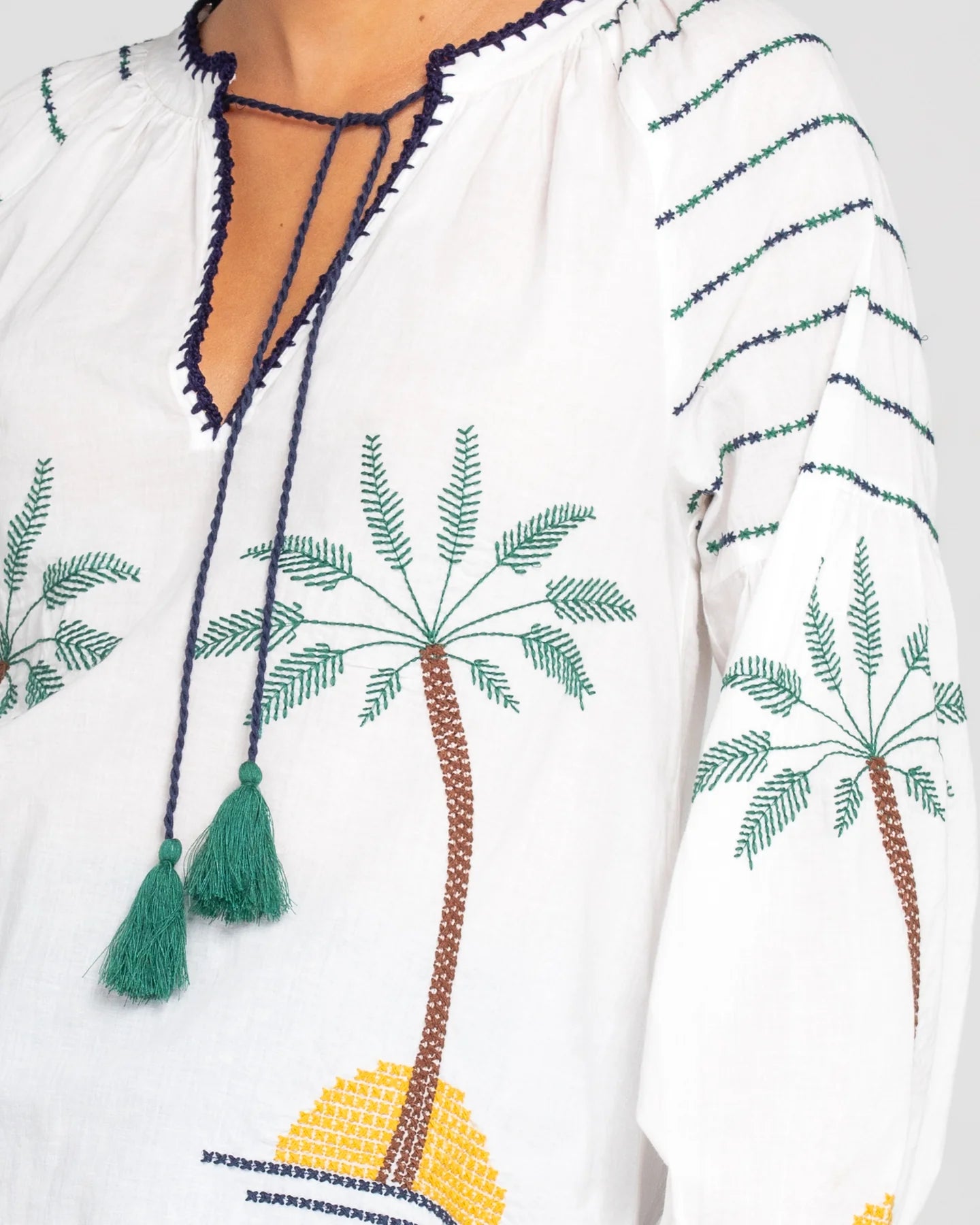 Boom Shankar Palm Shirt