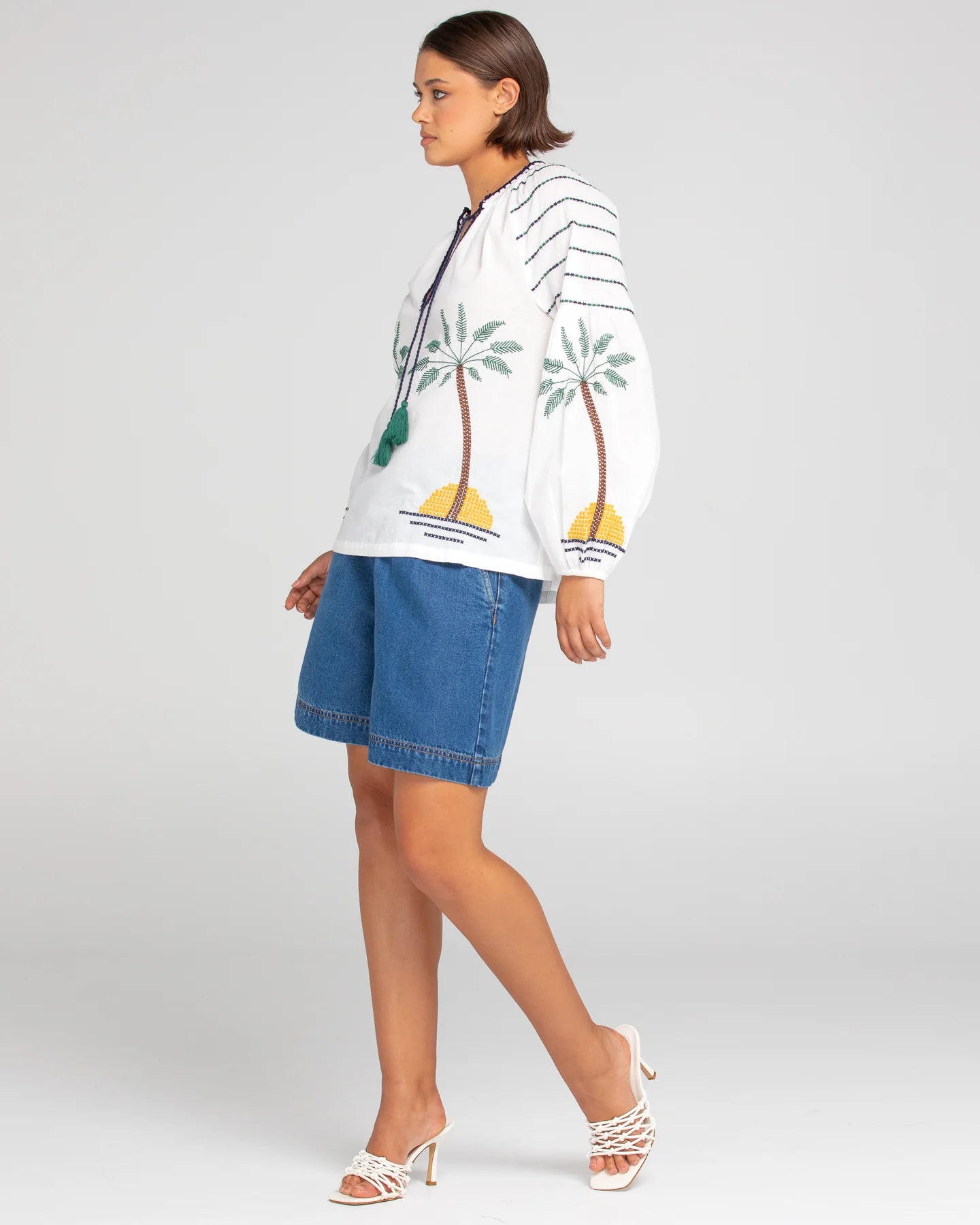 Boom Shankar Palm Shirt