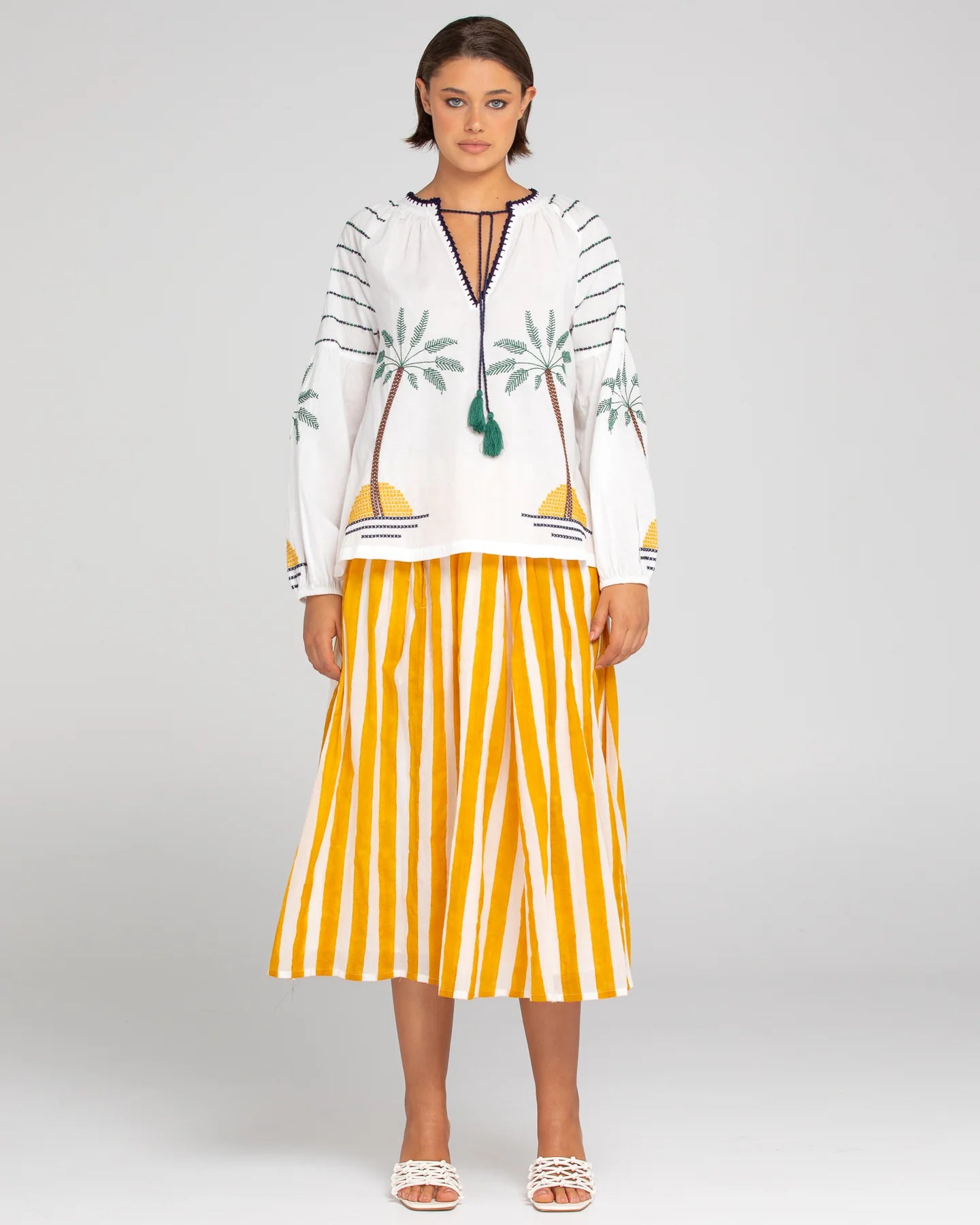 Boom Shankar Palm Shirt