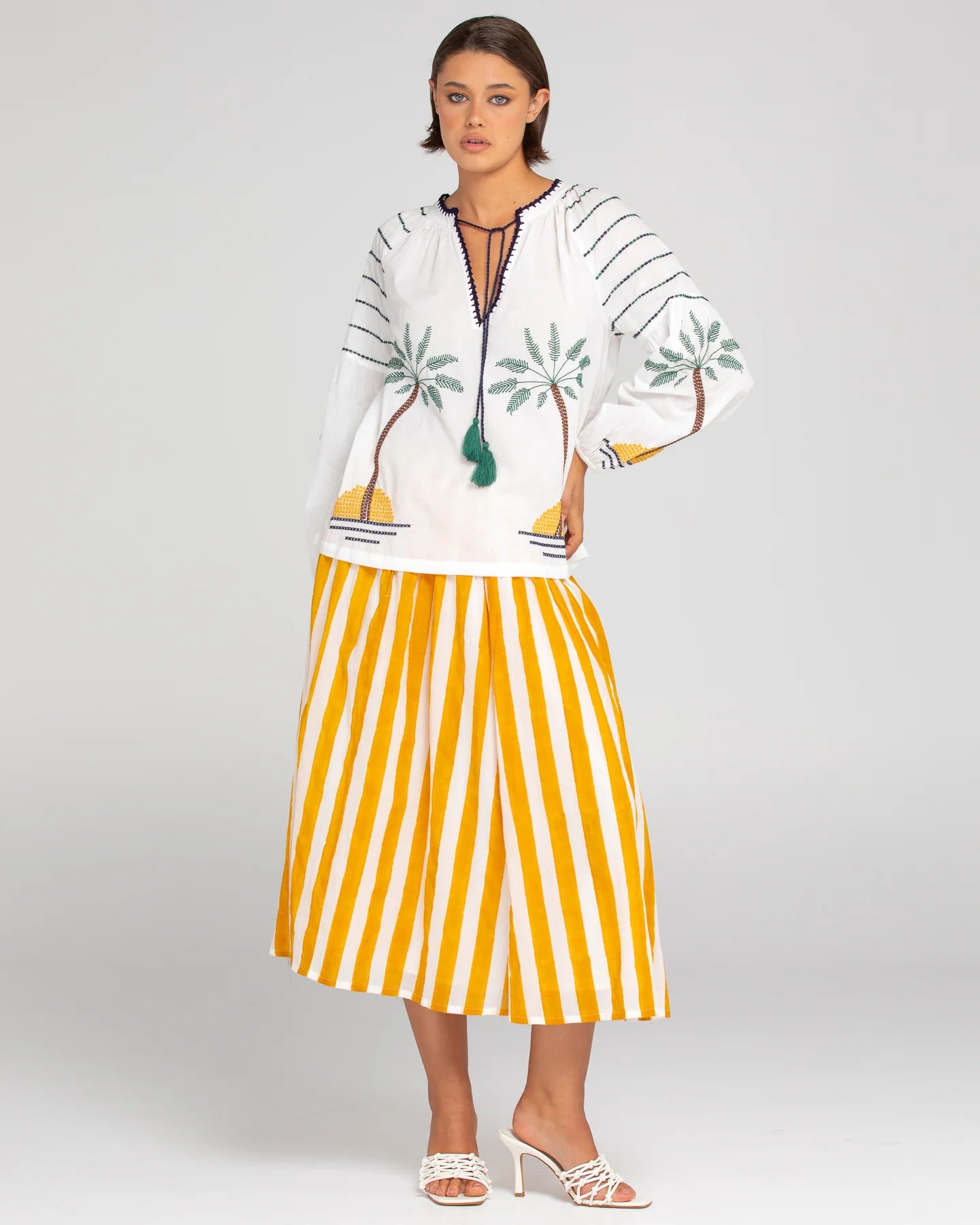 Boom Shankar Palm Shirt