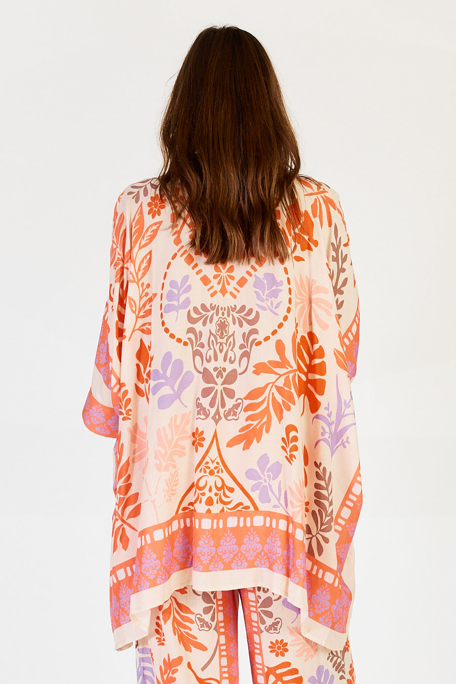 Lula Soul Carara kaftan Shirt Blue or Stone