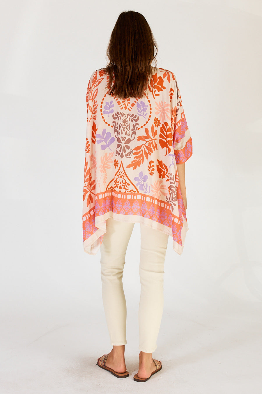 Lula Soul Carara kaftan Shirt Blue or Stone