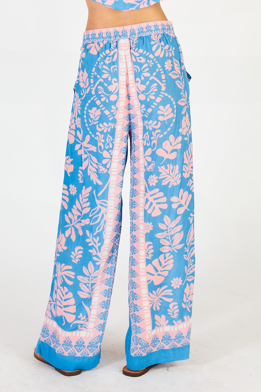 Lula Soul Carara Pant Blue , Green or Stone