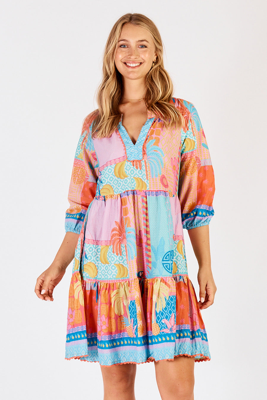 Lula Life Luna Dress (candy or lagoon)