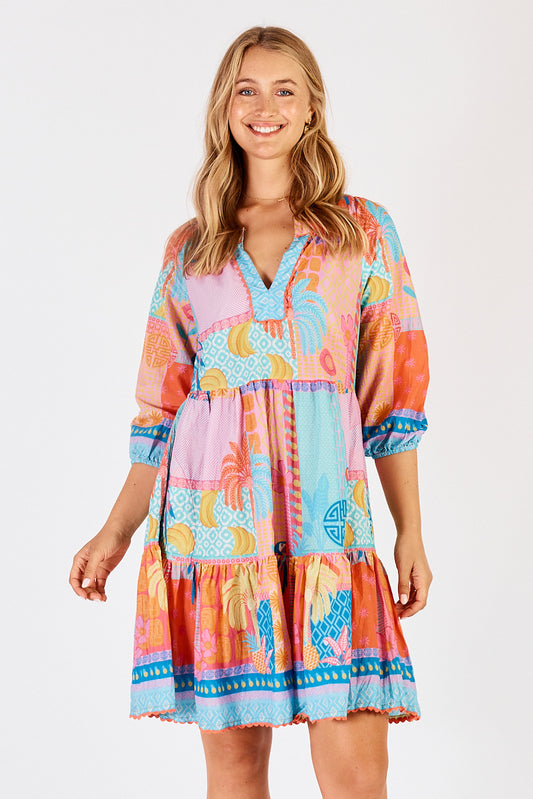 Lula Life Luna Dress (candy or lagoon)