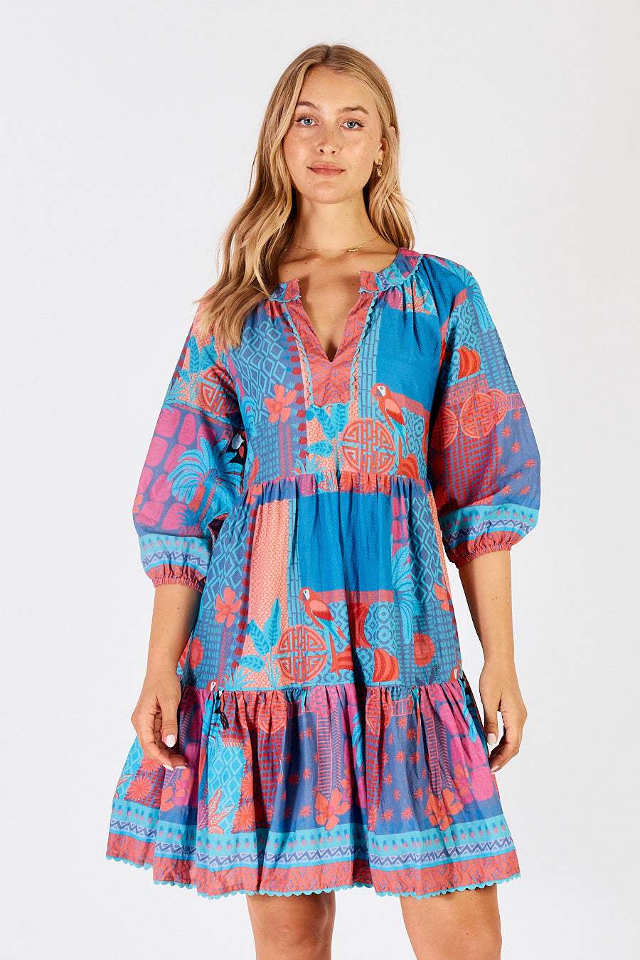 Lula Life Luna Dress (candy or lagoon)