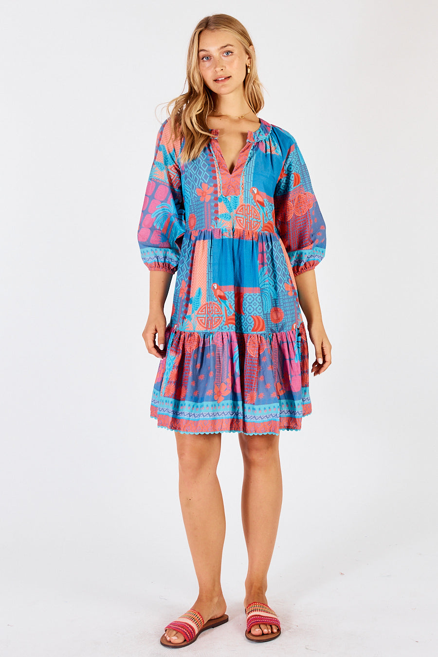 Lula Life Luna Dress (candy or lagoon)
