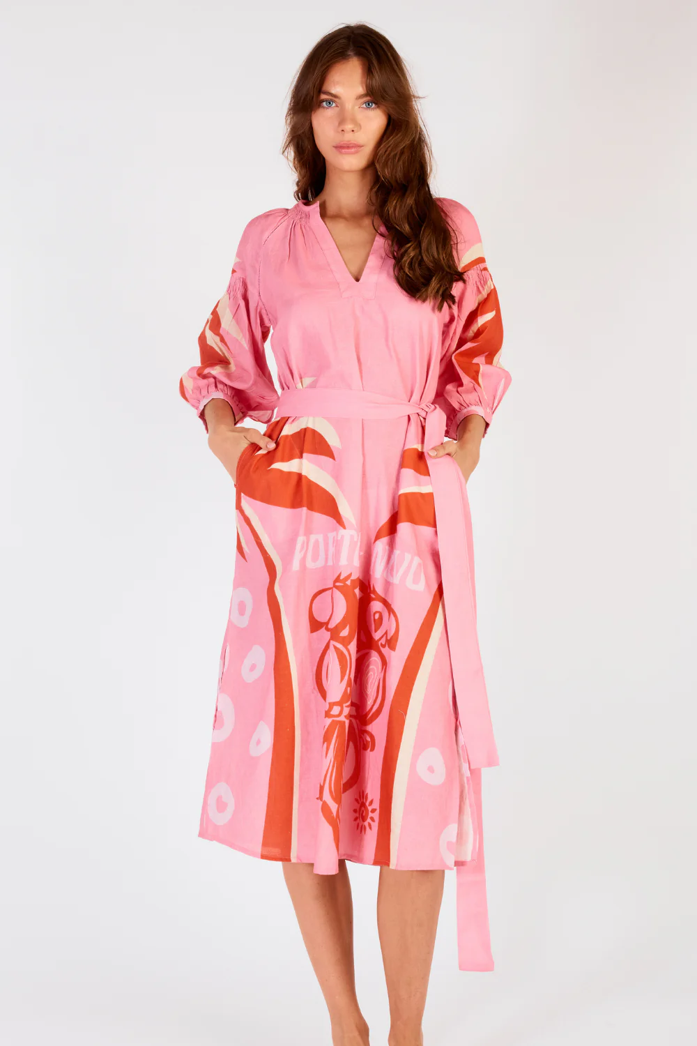 Itami Sakanto Kaftan Porto Pink
