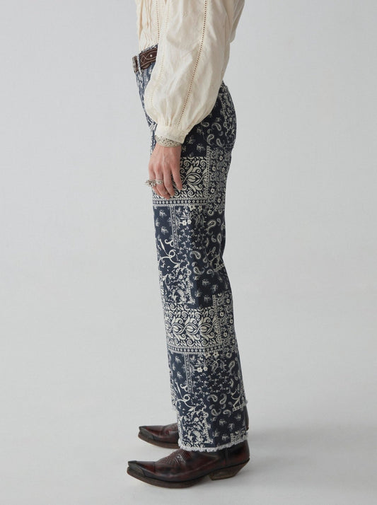Maison Hotel Twiggy Pant (military blue)
