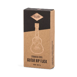 Guitar hip flask