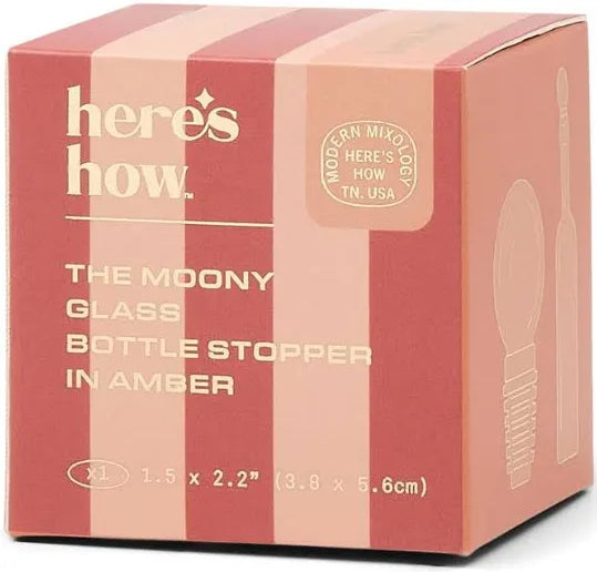 The Mooney glass bottle stopper.