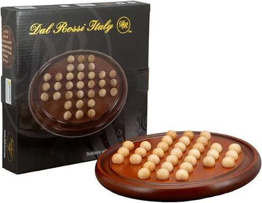 Dal Rossi Solitaire Wood With Marbles Balls 22cm