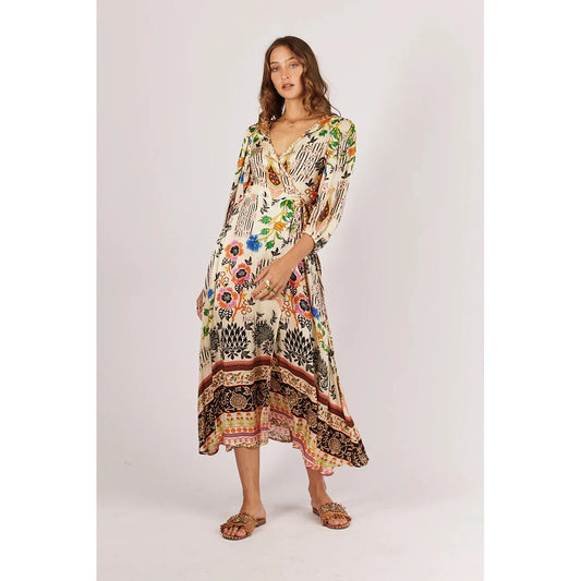 Ruby Yaya Brocade Wrap cream