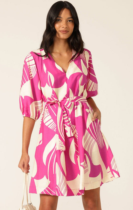 Sacha Drake Flamingo Shift Dress
