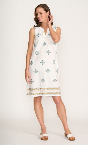 Foil Pink Tile Sew Special Dress