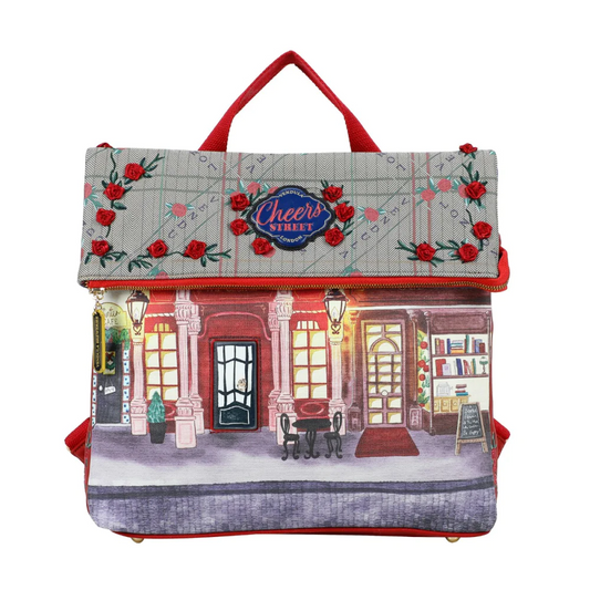 Vendula Cheers Street Foldover Backpack
