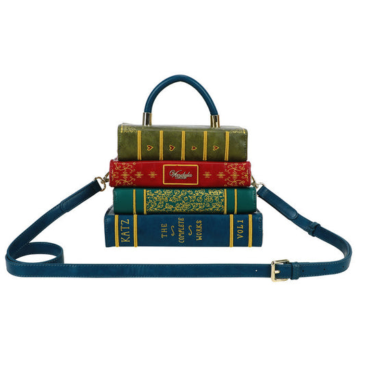 Vendula Between the Covers Bookbinders Book Stack Bag