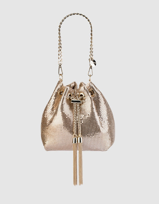Olga Berg Sylvia Mesh Bag