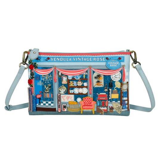 Vendula Vintage rose pouch bag