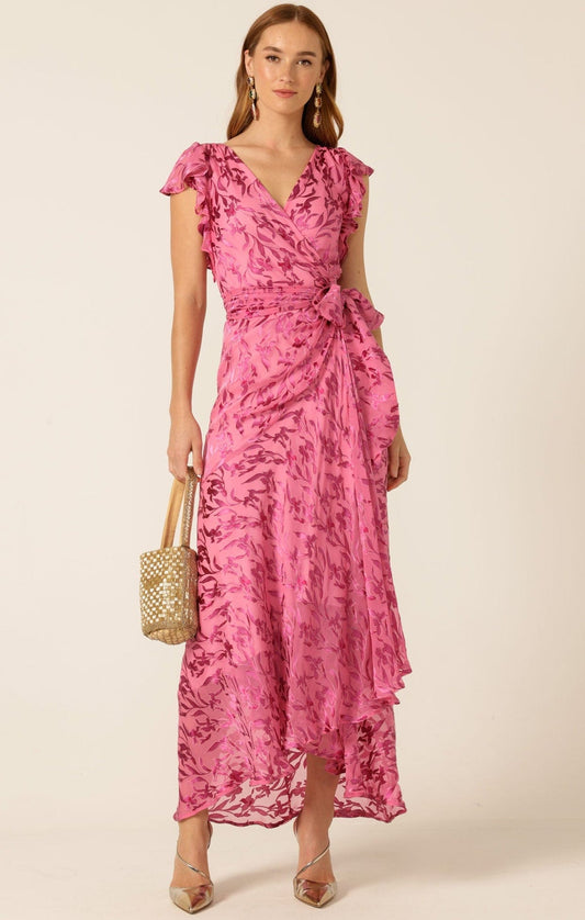 Sacha Drake Bella Rose Maxi Wrap - Magenta