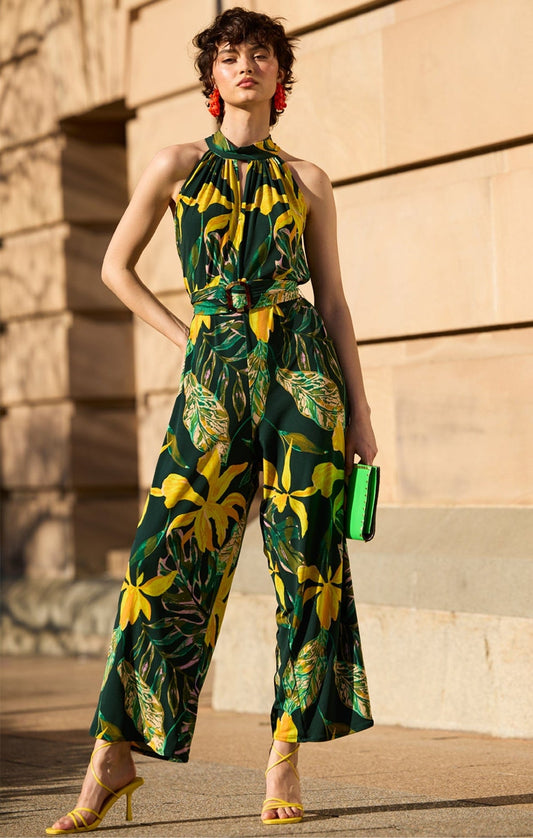 Sacha Drake lemon lagoon jumpsuit