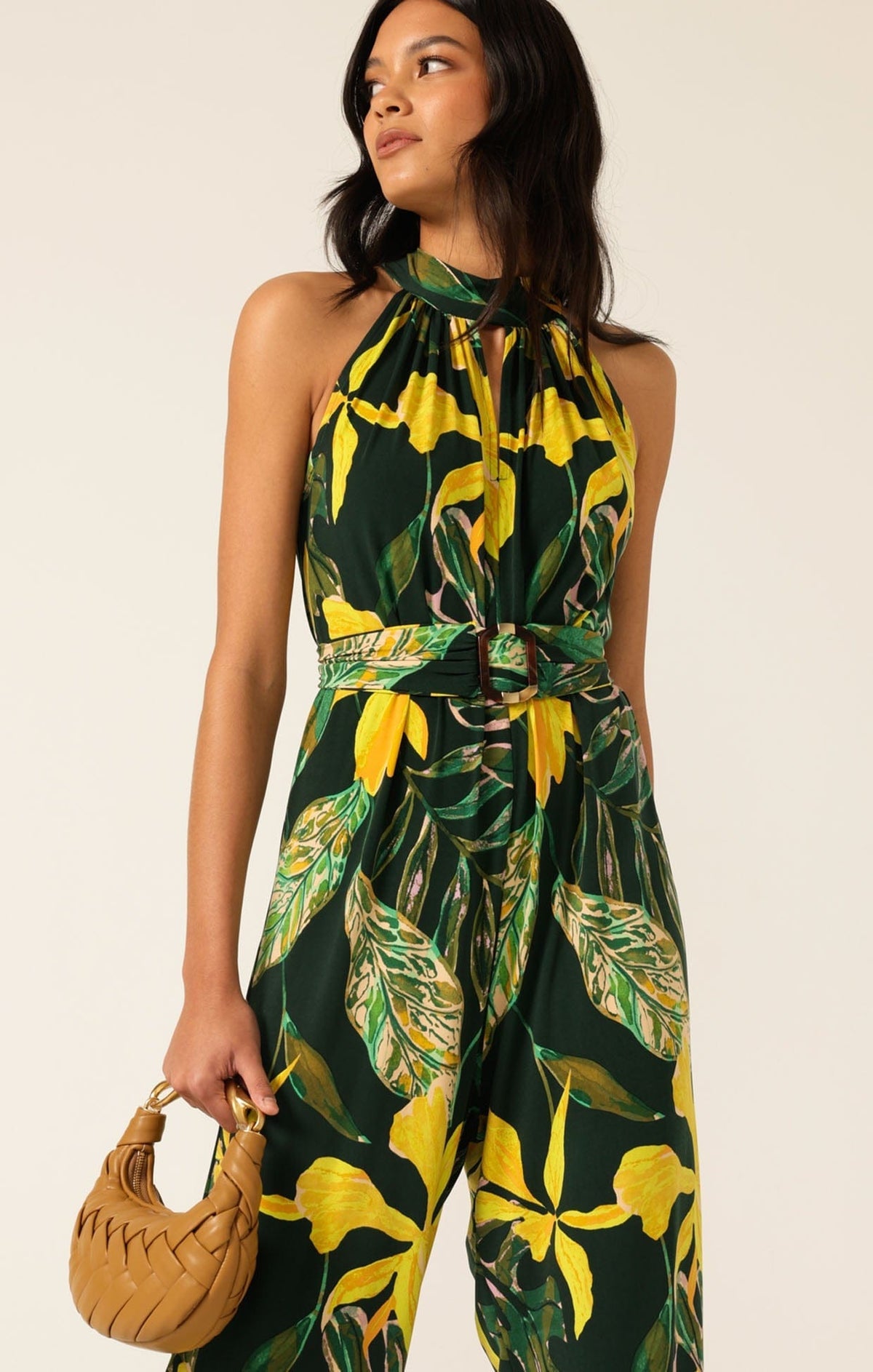 Sacha Drake lemon lagoon jumpsuit