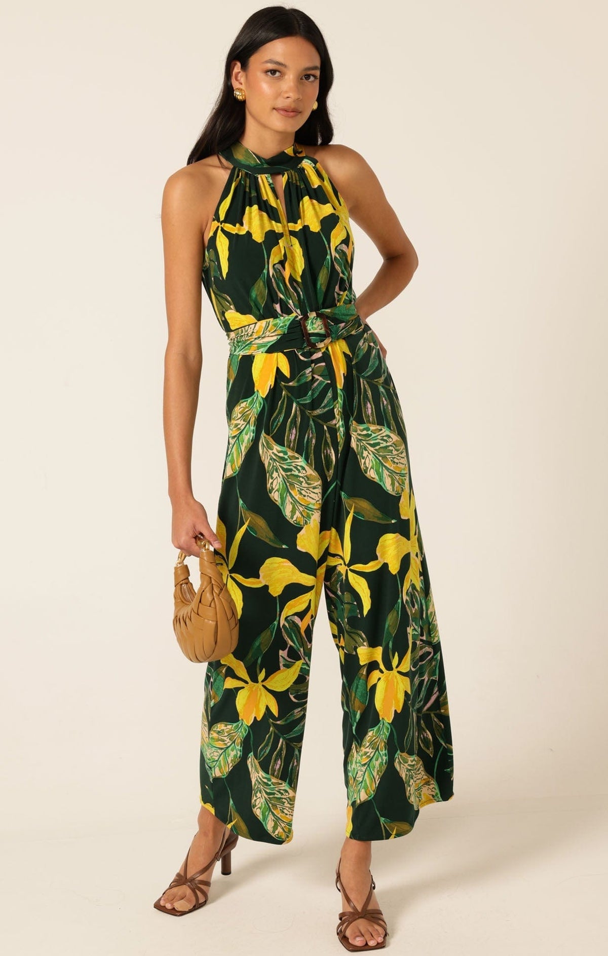 Sacha Drake lemon lagoon jumpsuit