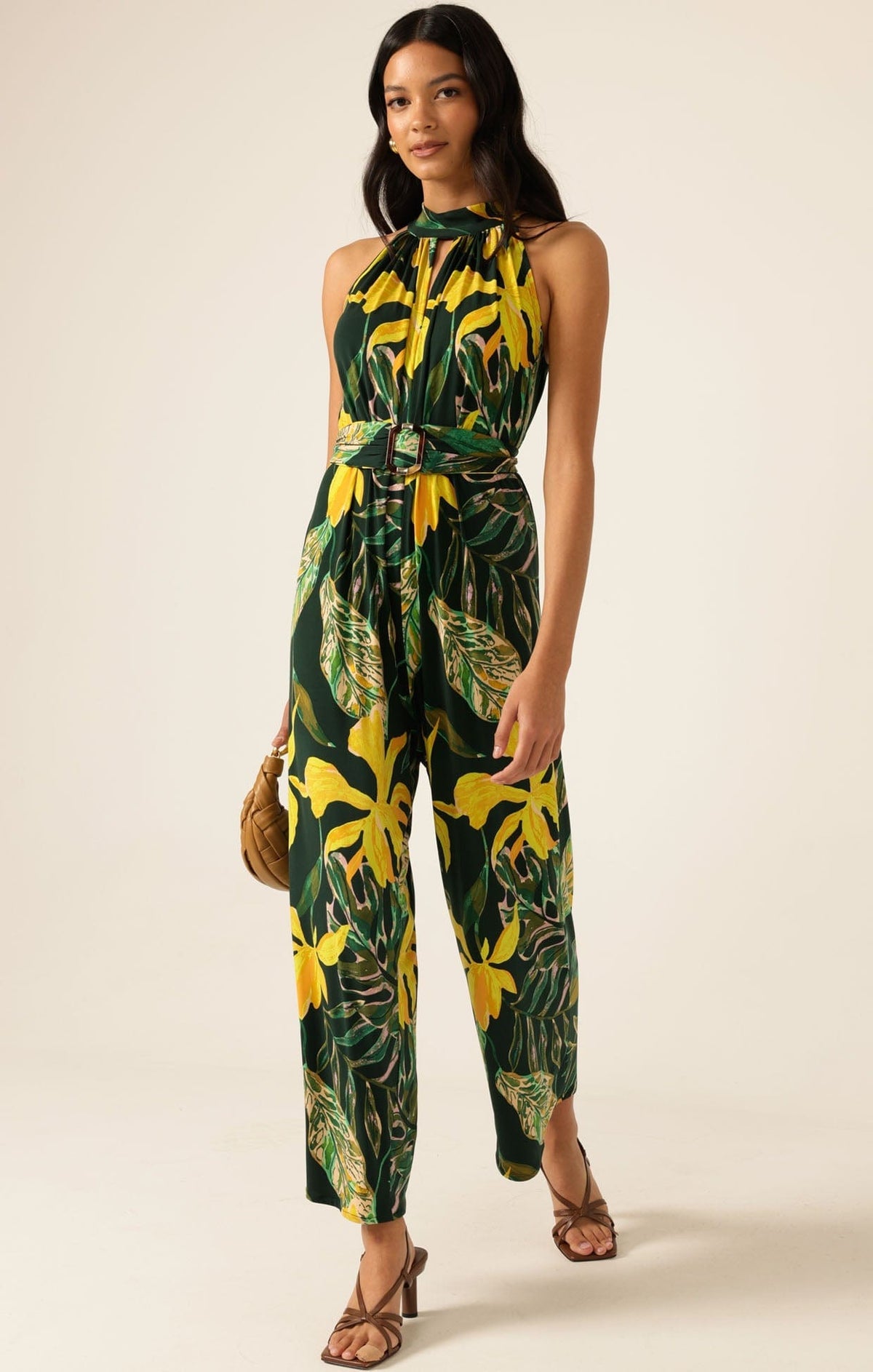 Sacha Drake lemon lagoon jumpsuit