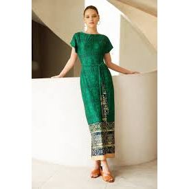 Sacha Drake Albert Sapphire Reversible Dress