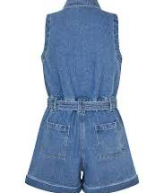 Lollys Laundry Cora Denim Playsuit