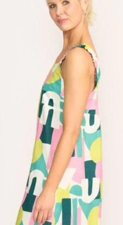 Foil Spectrum To The Max Dress