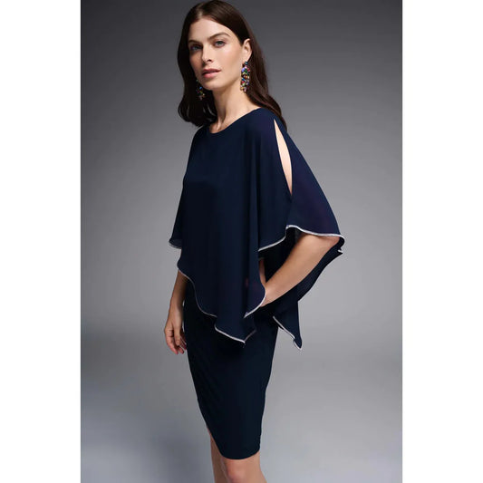 Joseph Ribkoff LDS Dress Midnight Blue 223762S
