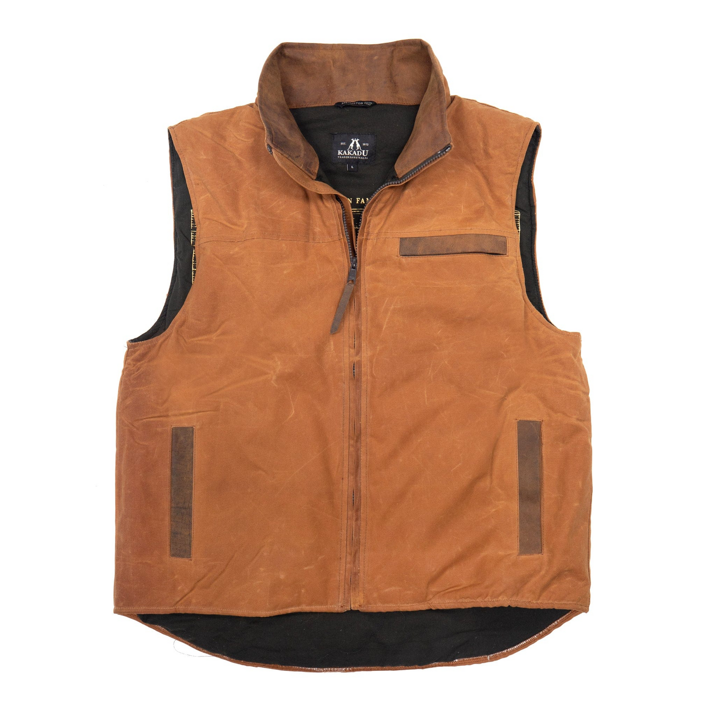 The Shepparton Dry Waxed Cotton Vest