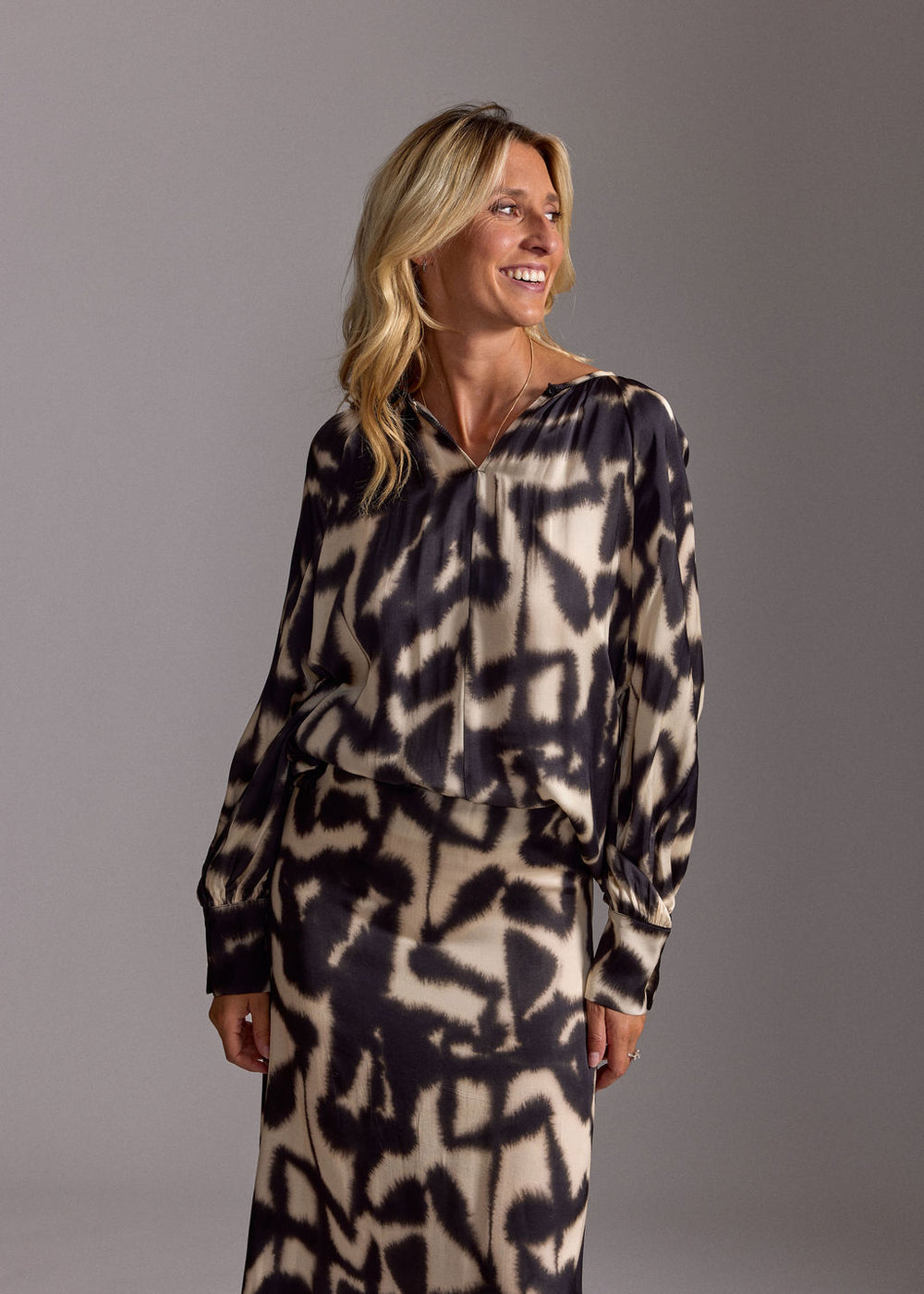 Lauren Vidal Telma Blouse - Beige