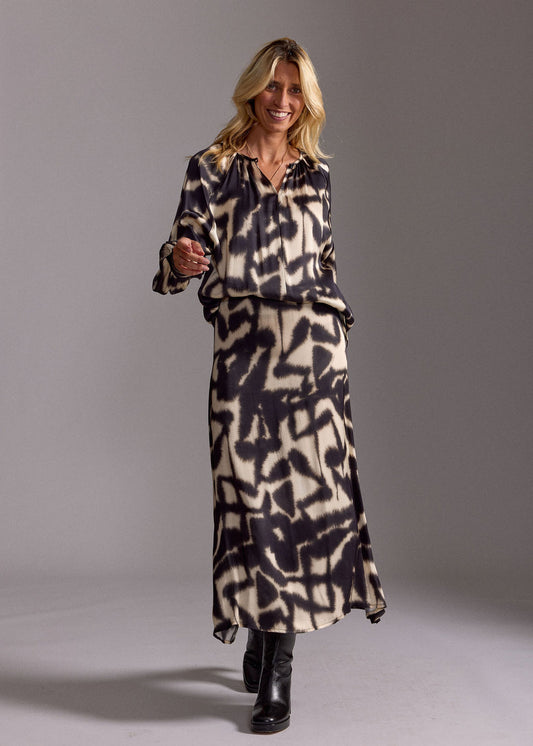 Lauren Vidal Ross Skirt - Beige