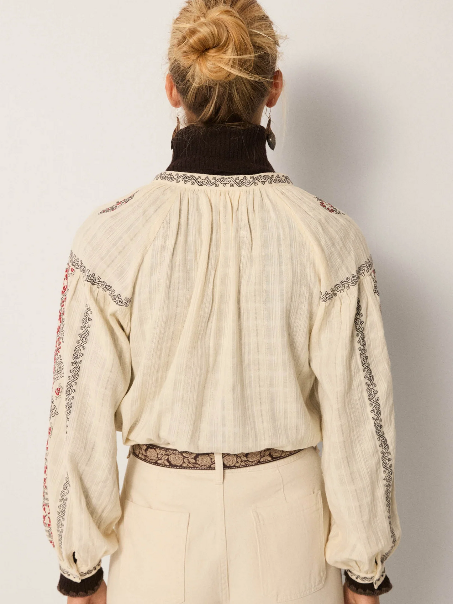 Maison Hotel Danubio Virginia Blouse Ecru