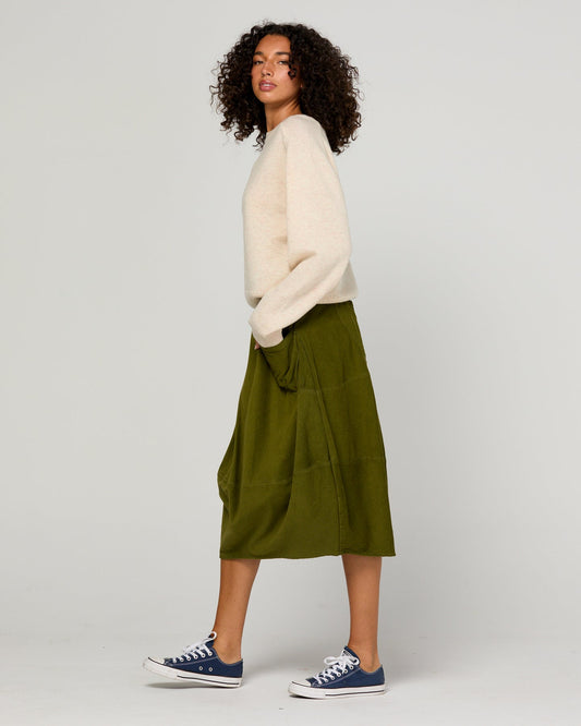 Boom Shankar chord guru skirt (Olive Green Midnight Blue or Merlot)