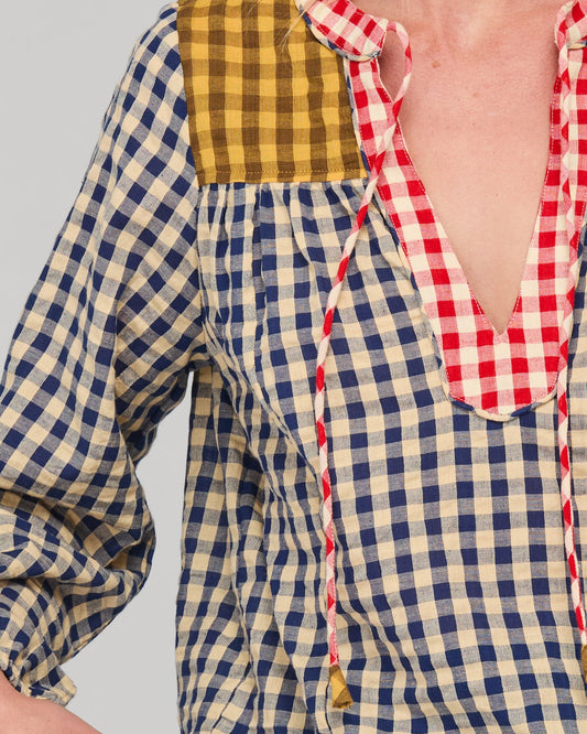 Boom Shankar Fleetwood Top Navy Spliced