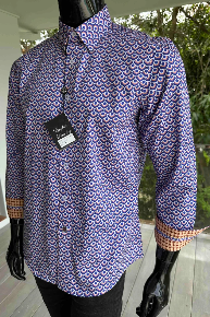 John Lennon Leeds Lilac Shirt