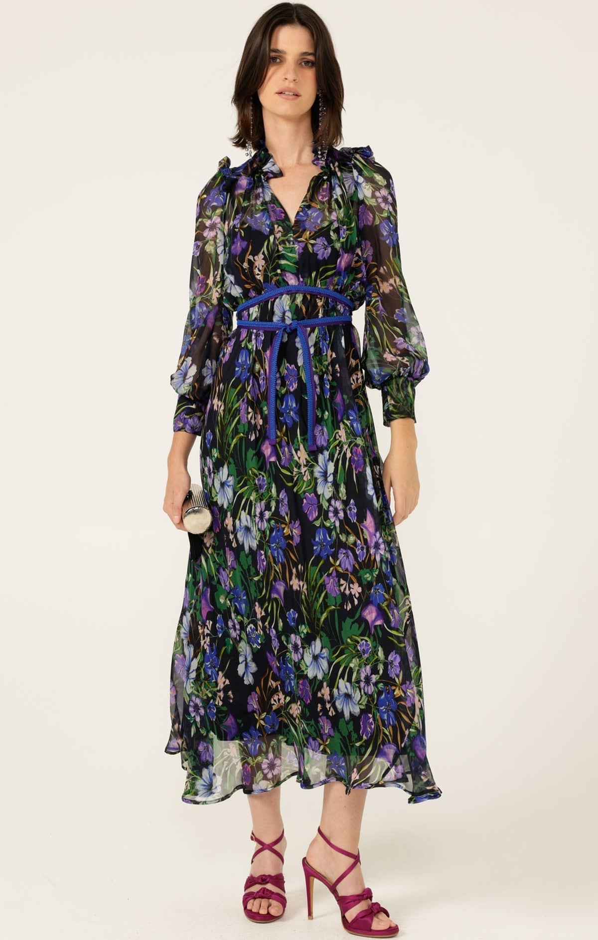 Sacha Drake Violetta Midid Dress